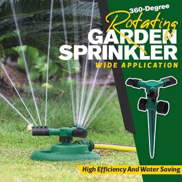 360° Coverage Precision Garden Irrigation Sprinkler-8POP