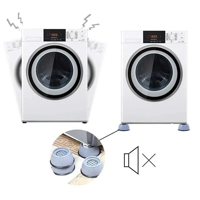 Anti-Vibration Washer Pads Set of 4 – Reduce Noise, Sliding & Shaking 🧺🔇-8POP