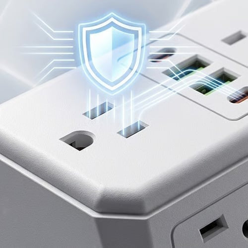 Turn One Outlet Into a 10-in-1 Power Hub — More Ports, Less Clutter.-8POP