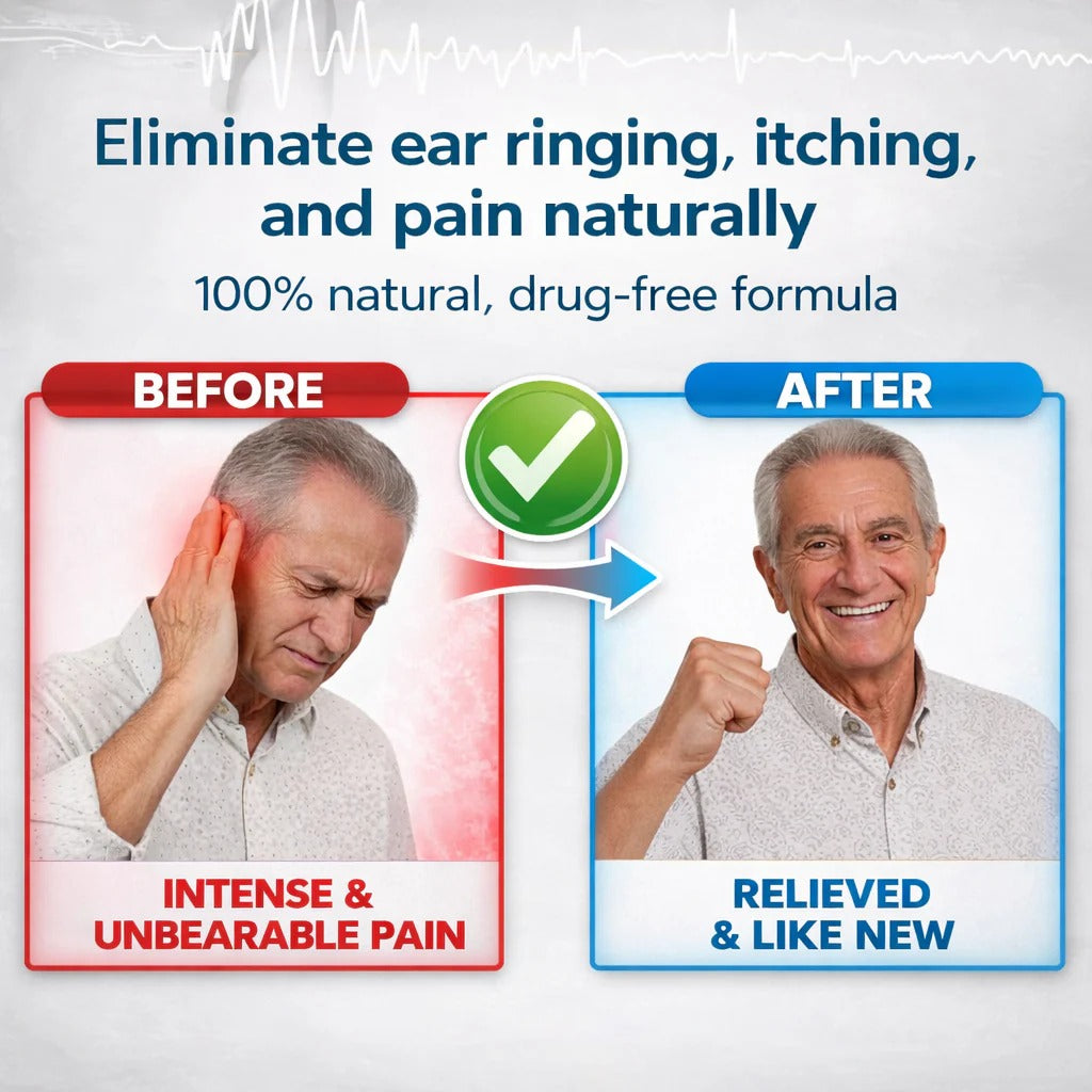 Dilyhbu Tinnitus Ear Drops for Clear Ears and Ultimate Comfort – Unlock Instant Relief from Tinnitus and Ear Discomfort🎶-8POP