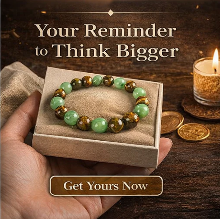 Arpurraina Money Attraction Bracelet with Green Aventurine & Tiger Eye-8POP