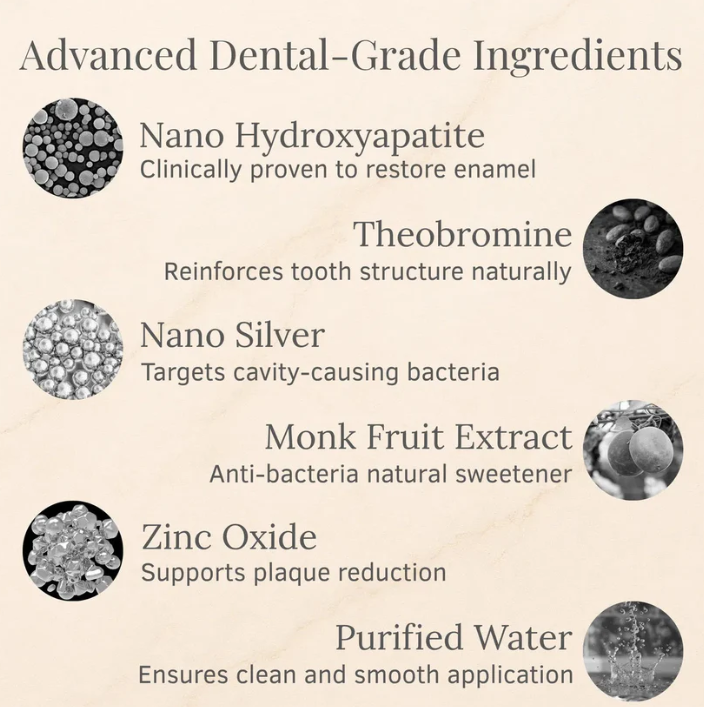 🦷🦷🦷Tooth Armor: Nano-Hydroxyapatite   Drops for Cavity Defense
