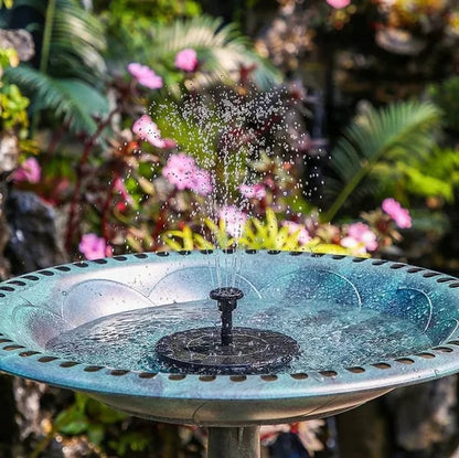 🎁☀️Solar Bird Bath Fountain Pump with 4 Nozzles-8POP