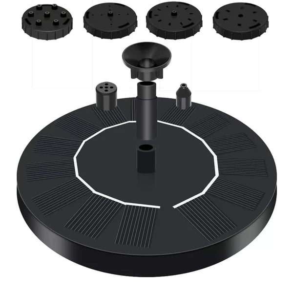 🎁☀️Solar Bird Bath Fountain Pump with 4 Nozzles-8POP